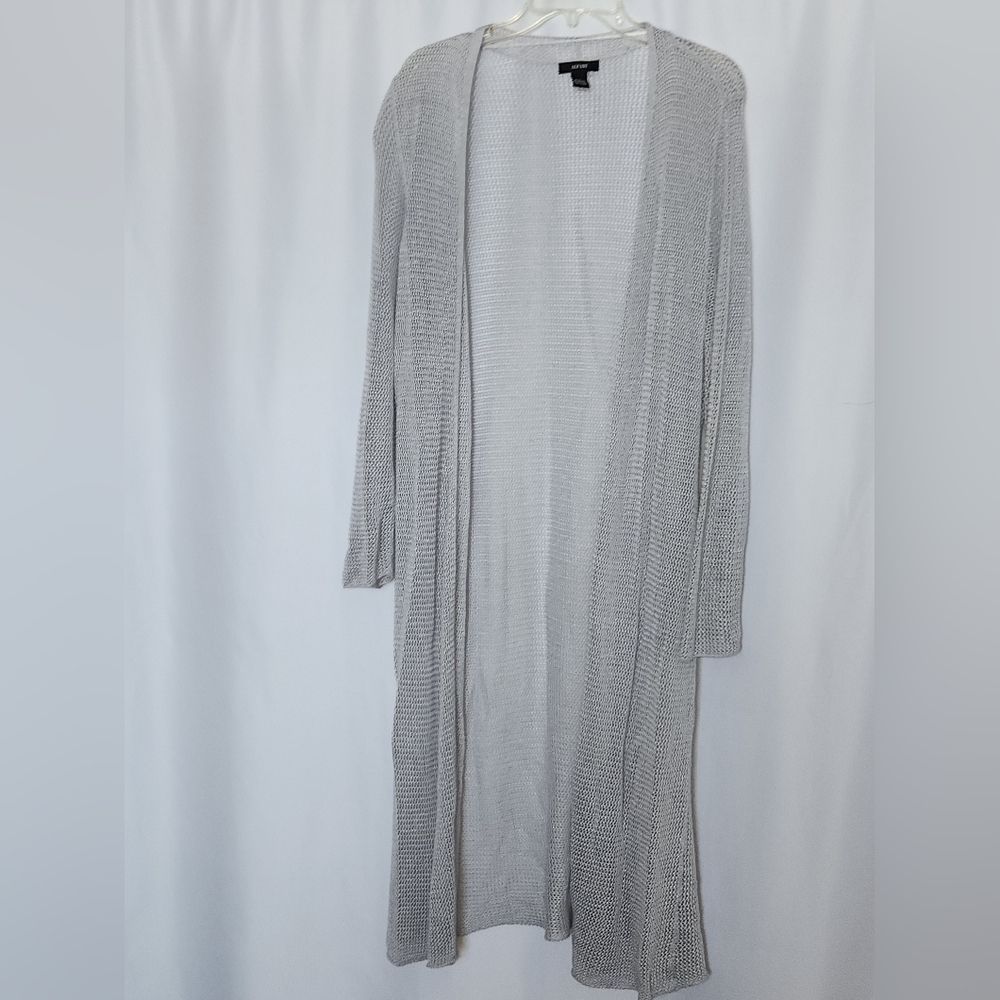 Alfani Gray Long Cardigan Sweater